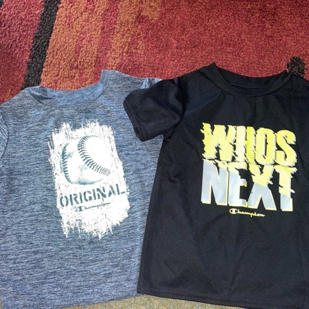 Bundle of 2 toddler champion shirts
